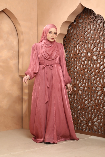 Dress leeyana - Red pink